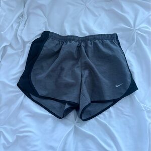 Gray and Black Sports shorts
